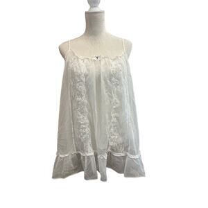 In Bloom by Jon Quil, Babydoll Slip, Size Large.